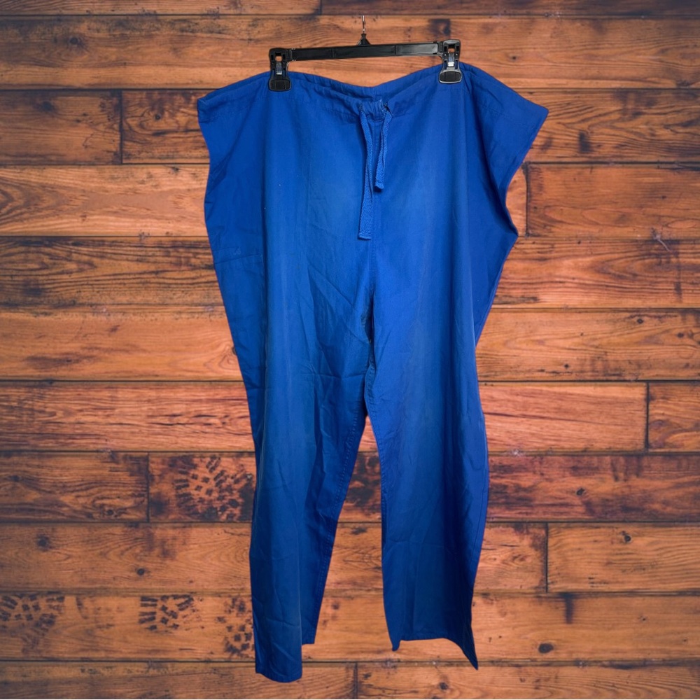 5 for $25🔥Cherokee Royal Blue Drawstring Scrub Pants‎ XL